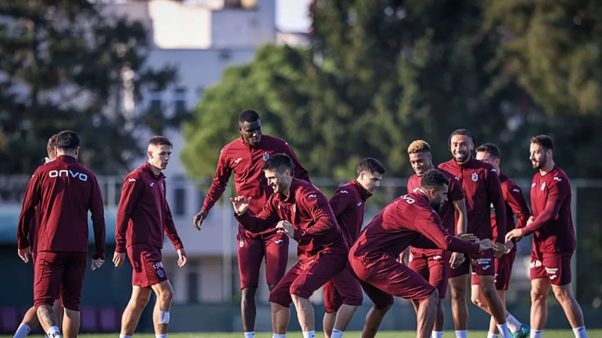 Trabzonspor RAMS Başakşehir hazırlıklarını sürdürdü