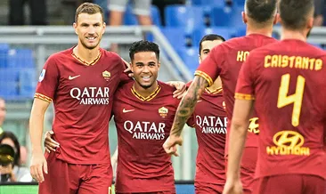 Roma ligde 4 golle kazandı