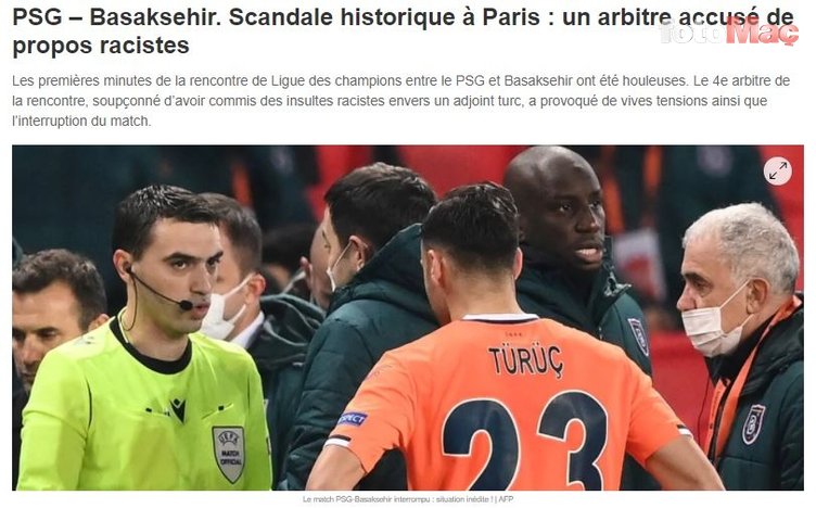Paris Saint-Germain-Başakşehir maçını Fransız basını böyle gördü! "Dönüm noktası"