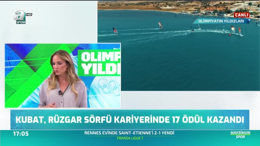 Çağla Kubat: Rüzgar sörfü Türkiye'de yapılacak en iyi sporlardan birisi