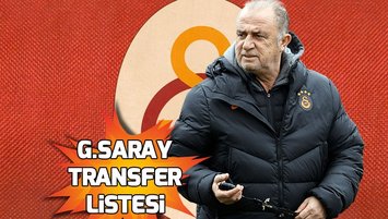 Galatasaray'ın transfer listesindeki isimler!