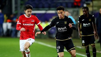 Anderlecht avantajı kaptı!