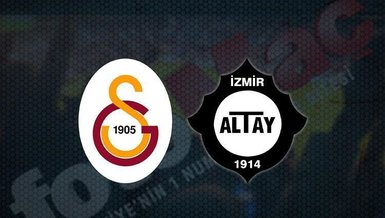 Galatasaray-Altay maçı CANLI YAYIN