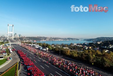 Vodafone 41. İstanbul Maratonu’ndan renkli kareler