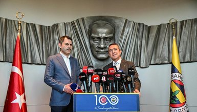 İBB Başkan Adayı Murat Kurum'dan Fenerbahçe Kulübü'ne ziyaret