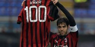 Milan'ın 100'ü, Kaka ile güldü