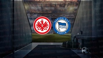 Eintracht Frankfurt - Hertha Berlin maçı saat kaçta?