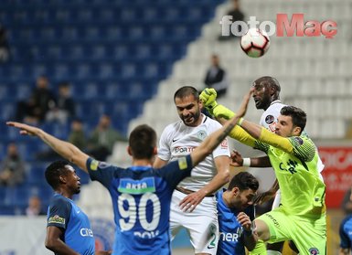 Kasımpaşa - Konyaspor maçından kareler...