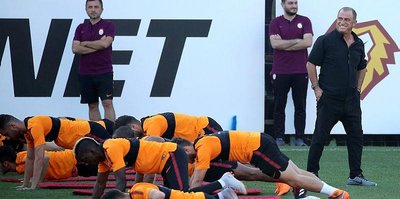 Galatasaray'da Göztepe maçı hazırlıkları sürdü