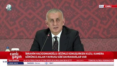 TFF Başkanı'ndan G.Saray-Samsunspor maçı yorumu!