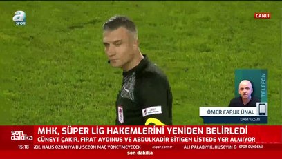 >Ömer Faruk Ünal'dan MHK'nin kararı sonrası A Spor'a flaş açıklama! 