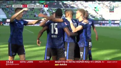>GOL | Werder Bremen 0-3 Hertha Berlin