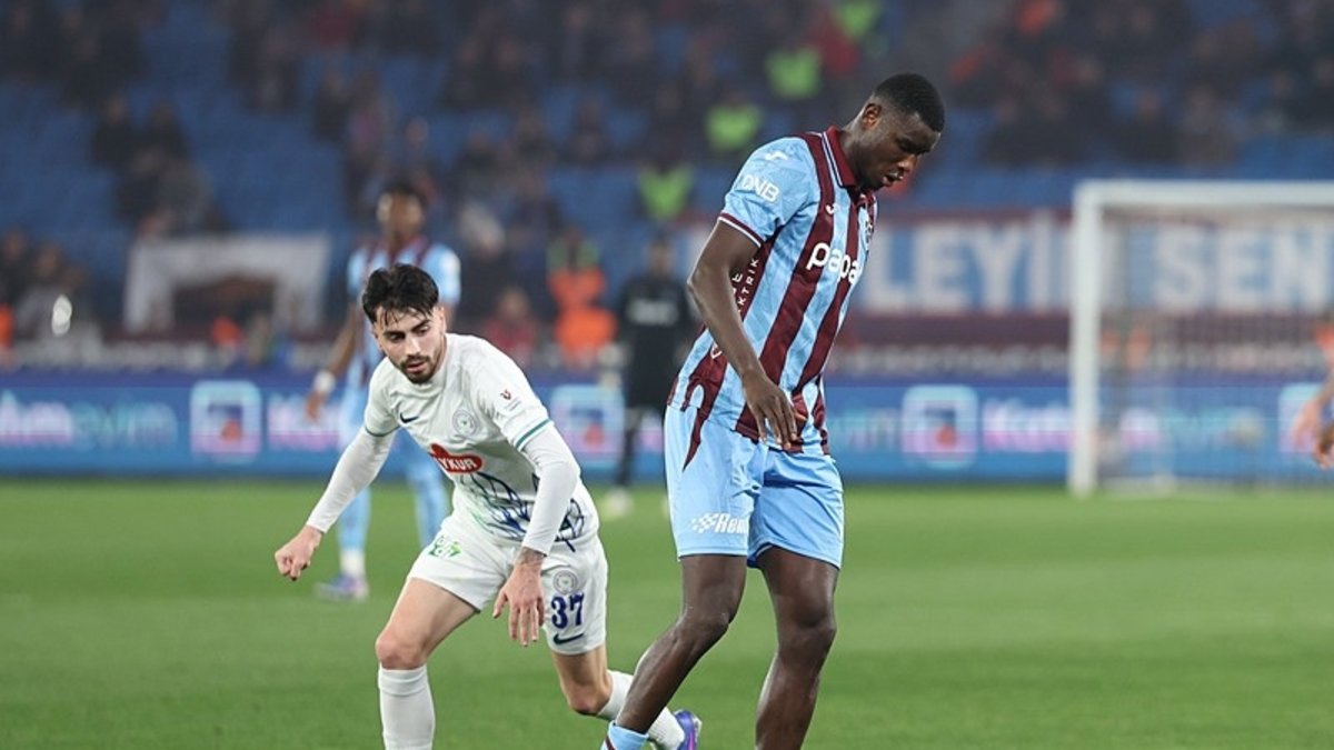 Trabzonspor, Papara Park'ta Çaykur Rizespor'u mağlup etti!