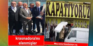 Fenerbahçe elendi!