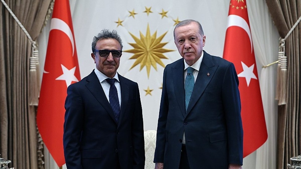 Başkan’la görüştü
