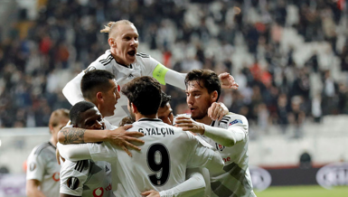 MAÇ SONUCU Beşiktaş 2-1 Slovan Bratislava