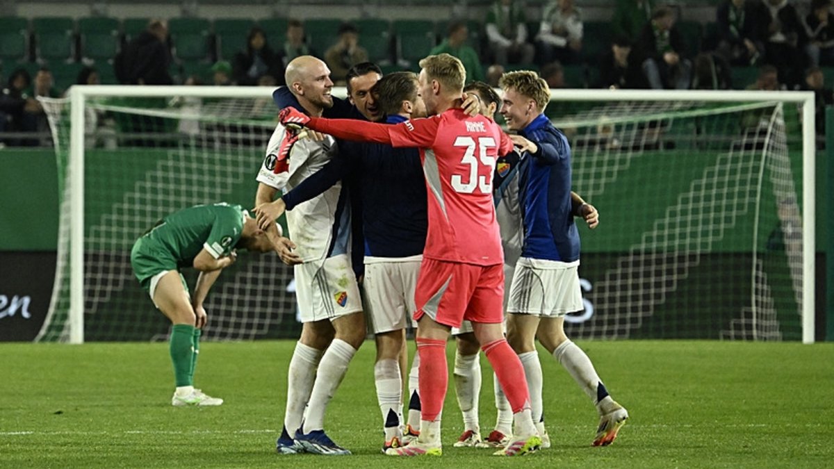 Rapid Wien 1 - 4 Djurgarden (Maç sonucu ÖZET)