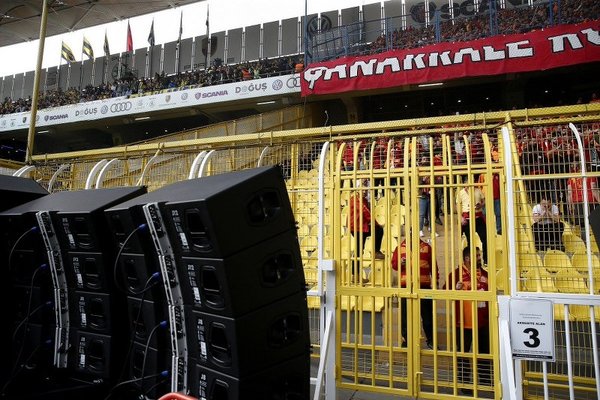 Galatasaray taraftarına hoparlörlü önlem