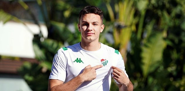 Bursasporlu futbolcu Jani Atanasov: İlk hedefimiz Süper Lig