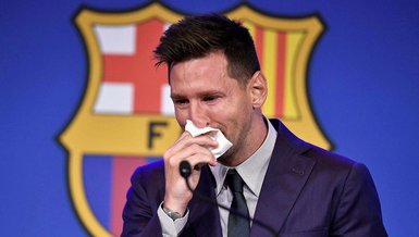 Son dakika spor haberleri: Lionel Messi Barcelona'ya gözyaşlarıyla veda etti! İşte son sözleri