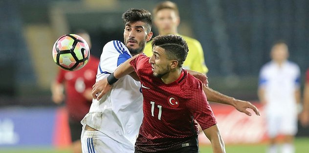 19 Yaş Altı Milliler hazırlık maçında yenişemedi