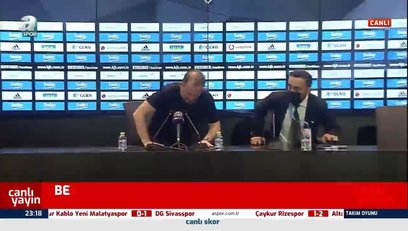 >Sergen Yalçın A.Demirspor maçı sonrası konuştu!