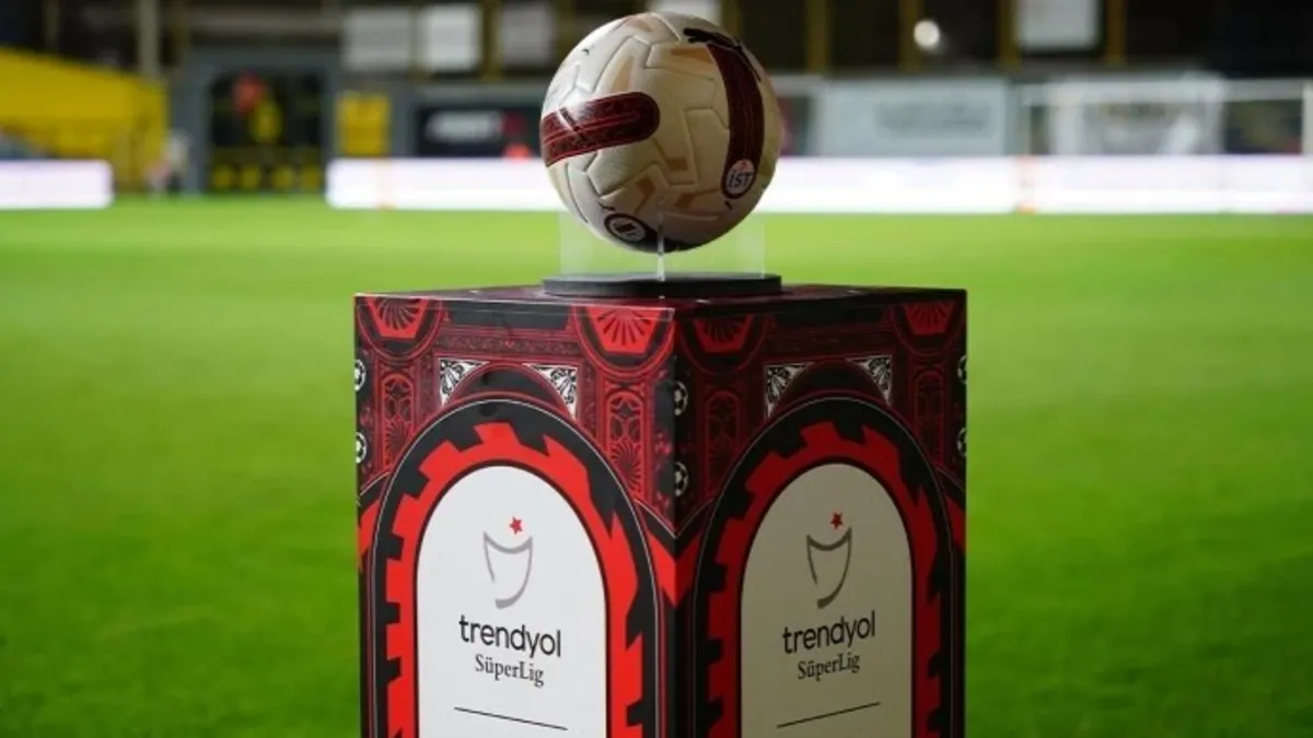 Trendyol Süper Lig'de 37. haftanın programı açıklandı
