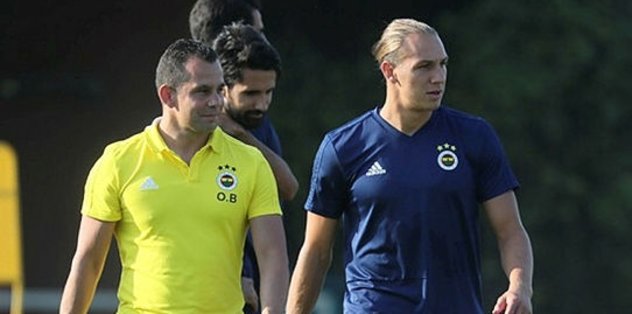 Michael Frey, Fenerbahçe'de ilk antrenmanına çıktı