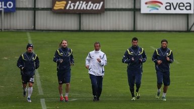 Fenerbahçe’nin derbi hazırlıklarından kareler