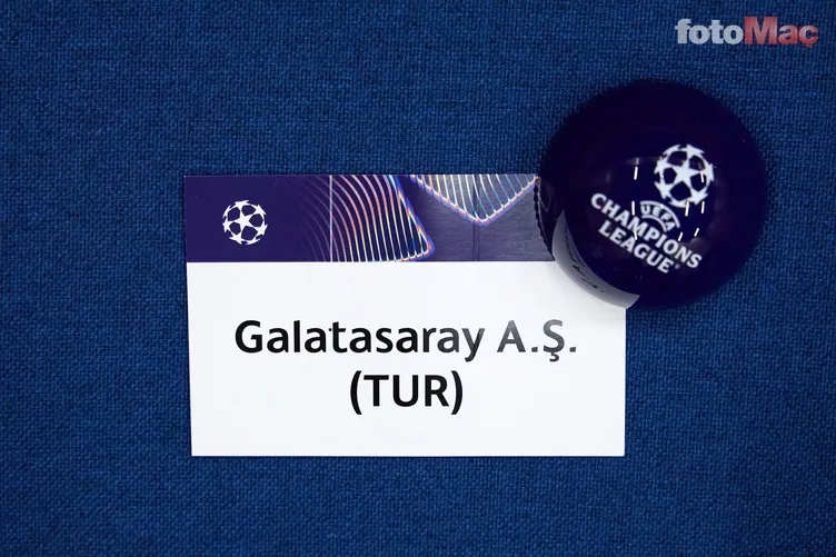 İşte Galatasaray'ın UEFA Şampiyonlar Ligi'nde rakipleri!