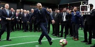 Cumhurbaşkanı Erdoğan’dan Desailly’ye penaltı