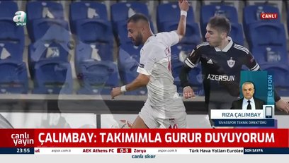 >Rıza Çalımbay: Ülke puanına önem veriyoruz