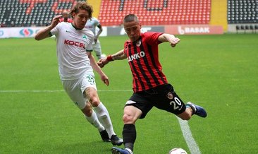 Giresun attı kaçamadı