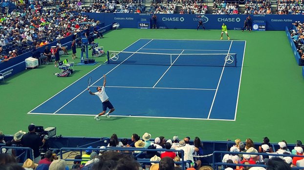 Grand Slam tenis turnuvası ABD Açık'ta seyirci rekoru kırıldı