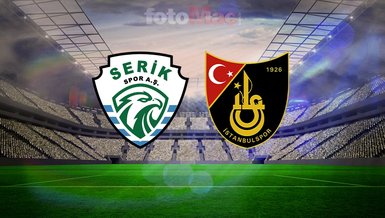 Serik Belediyespor-İstanbulspor maçı canlı: Ne zaman, hangi kanalda?