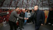 Bilal Erdoğan Dayanışma Obası’nı ziyaret etti