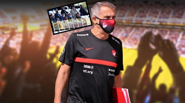 Şenol Güneş İstanbulspor ile Akhisarspor maçını izledi! #