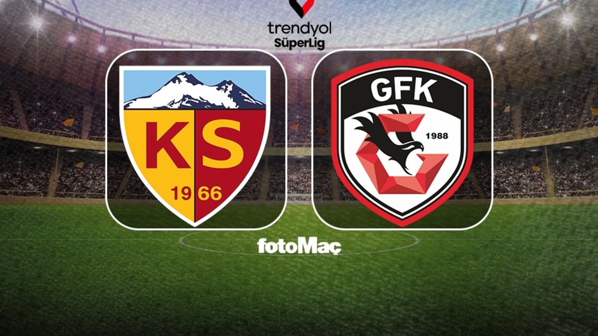 Süper Lig'de 13. hafta başlıyor: Kayserispor - Gaziantep FK maçı hangi kanalda?