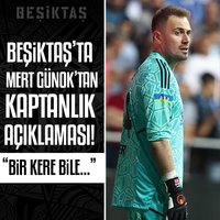 Mert Günok'tan kaptanlık açıklaması!