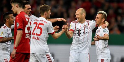 Almanya Kupası'nda ilk finalist Bayern Münih oldu