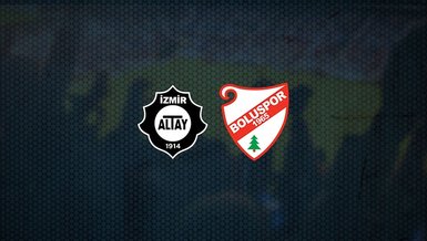 Altay - Boluspor maçı ne zaman, saat kaçta ve hangi kanalda canlı yayınlanacak? | TFF 1. Lig
