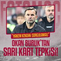 Buruk'tan sarı kart tepkisi!
