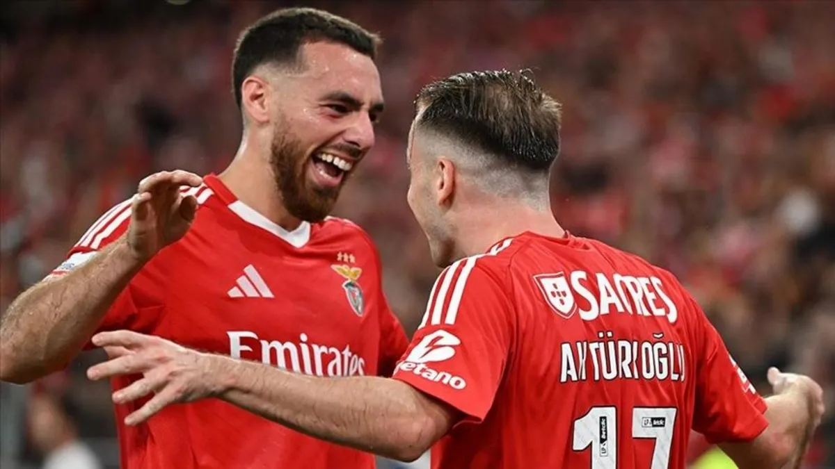Benfica'dan Kerem Aktürkoğlu ve Orkun Kökçü paylaşımı!