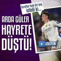 Maç sonu şaşırtan istek! Arda Güler...