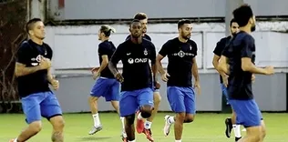 Trabzonspor kuvvet çalıştı
