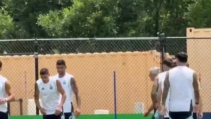 Arjantin Mısır maçı hazırlıklarını sürdürdü!