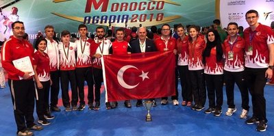 Milli Taekwondocular engel tanımadı