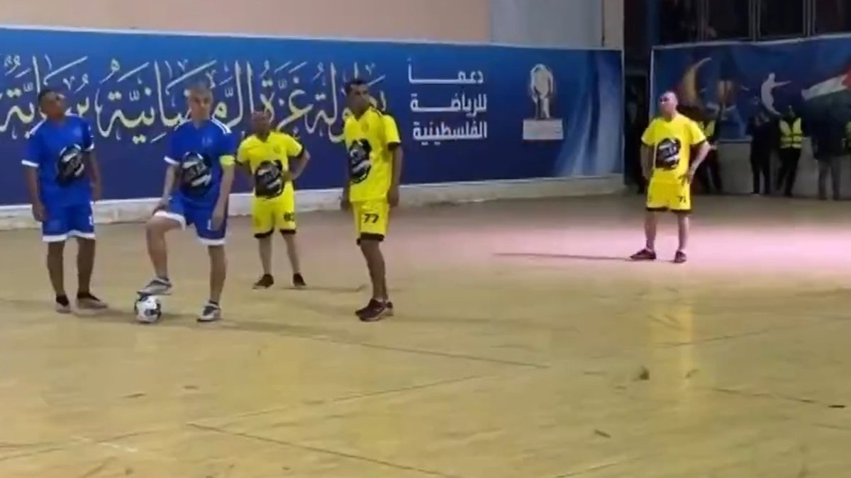 Gazze'de 'Ramazan Futbol Turnuvası' başladı