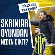 Milan Skriniar oyundan neden çıktı? Tedesco Kayserispor maçı sonrası açıkladı