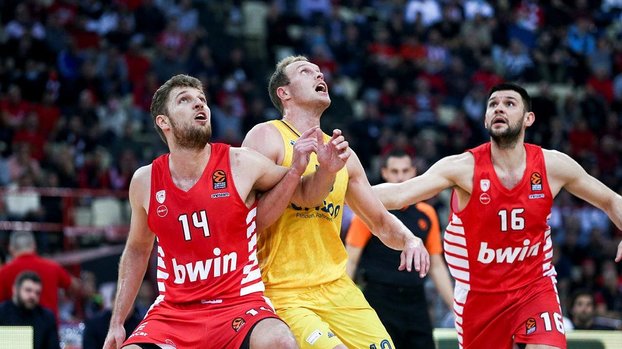 THY Avrupa Ligi'nde ayın MVP'si Olympiakos'un Bulgar basketbolcusu Sasha Vezenkov oldu